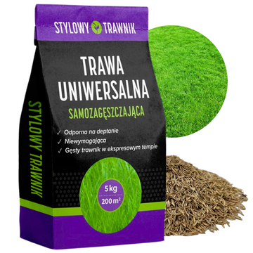 Trawa uniwersalna do wysiewu trawnika - piękny trawnik przydomowy