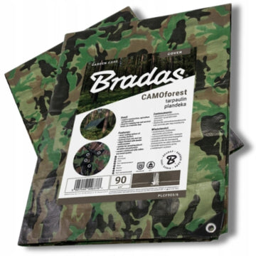 Plandeka Kamuflująca 90 g/m2 3 x 3 m