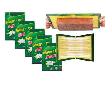 5x SILNY LEP PUŁAPKA KLEJ ŁAPKA NA MYSZY SZCZURY MYSZOŁAPKA DERATYZACJA