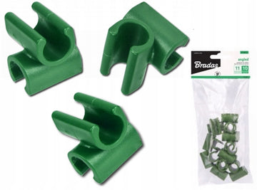 Łącznik kątowy do tyczek 11mm 10szt.