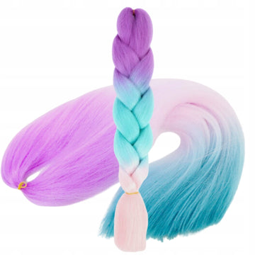 Warkocz syntetyczny WŁOSY SYNTETYCZNE Doczepiane Do warkoczyków KOLOROWE