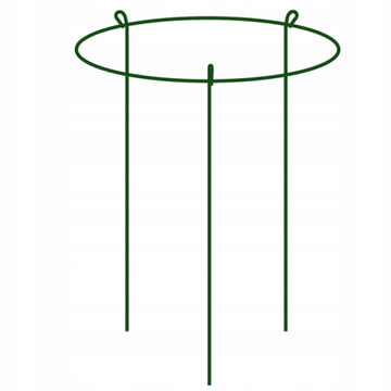 Podpora pierścieniowa do roślin kwiatów Ogrodowa 45/90 cm Mocna Stabilna