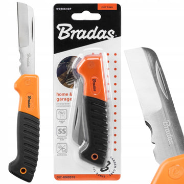 NÓŻ UNIWERSALNY PVC Nożyk Składany OSTRY PODRĘCZNY Ostrze 70 mm TPR