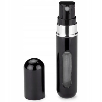 Atomizer do perfum Podróżny dozownik Flakon podręczny Spray czarny 5 ml