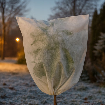 KAPTUR OCHRONNY DO ROŚLIN NA ZIMĘ FLIZELINA WŁÓKNINA 80x120cm WOREK 50g/m