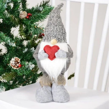 Krasnal świąteczny teleskopowe nogi 52 cm