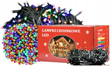 LAMPKI ŚWIATEŁKA NA CHOINKĘ 200 LED MULTI