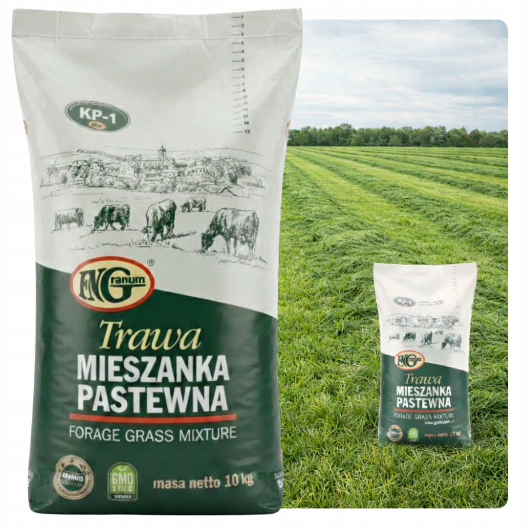 Mieszanka traw kiszonkowa, kośna - Kiszonki, Sionokosy, szybkorosnąca 10kg.