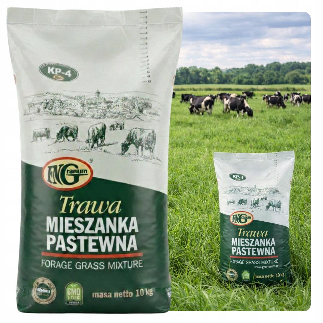 Mieszanka traw pastwiskowa, łąkowa nasiona pastewna wieloletnia 10kg