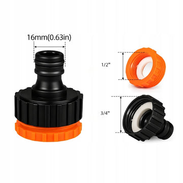 Przyłącze na kran 3/4" / 1/2" redukcja