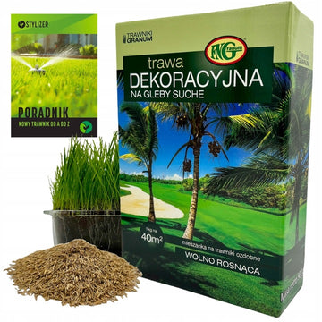 Trawa nasiona Dekoracyjna na gleby suche 0,9kg