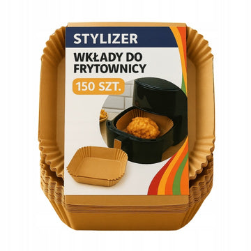 WKŁADY DO FRYTKOWNICY BEZTŁUSZCZOWEJ AIRFRYERA 150 szt.