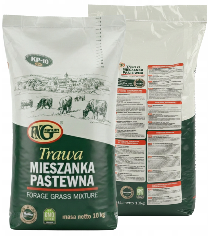 Mieszanka traw na użytki zielone pastwiska kośne 10kg
