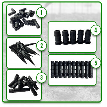 LINIA KROPLUJĄCA Z KOMPENSACJĄ nawadnianie 100m + 192 el
