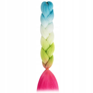 Warkocz syntetyczny WŁOSY SYNTETYCZNE Doczepiane Do warkoczyków KOLOROWE