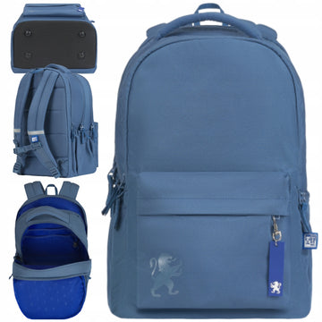 Plecak szkolny młodzieżowy OXFORD 3 KOMORY 45x30 cm Sportowy pojemny