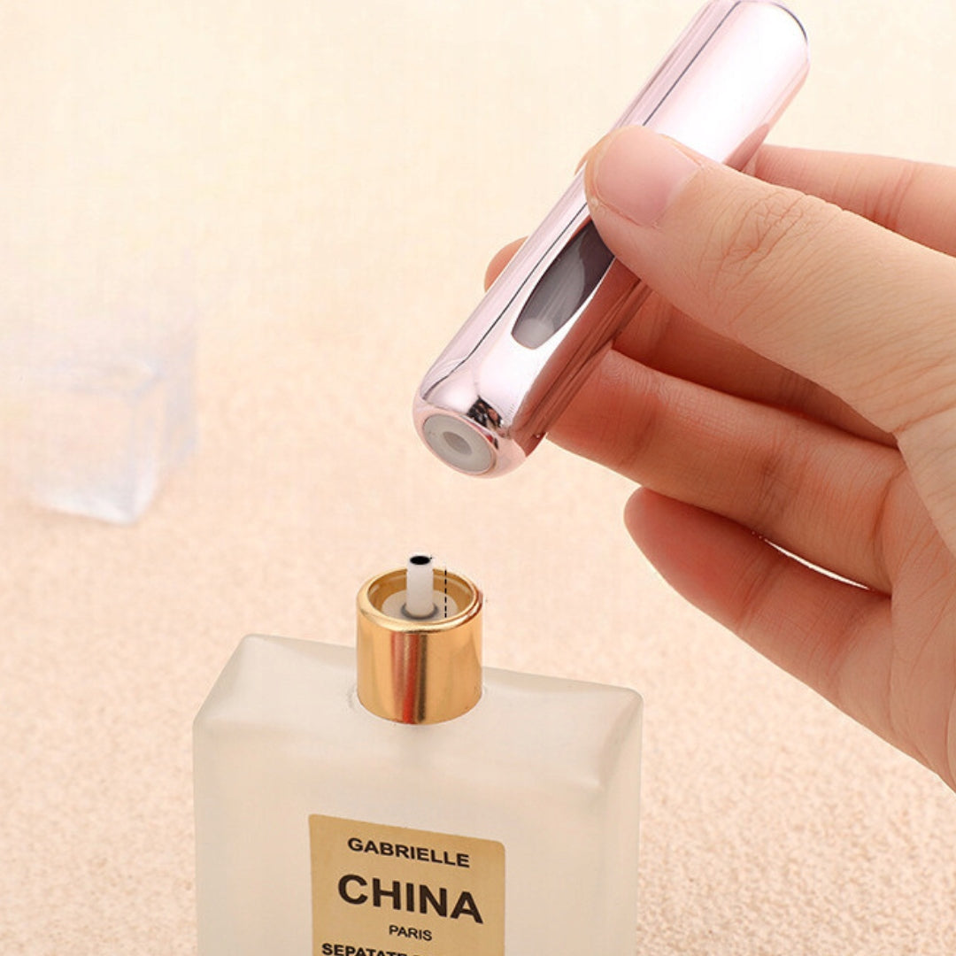 Fioletowy atomizer na perfumy 5 ml kompaktowy spray