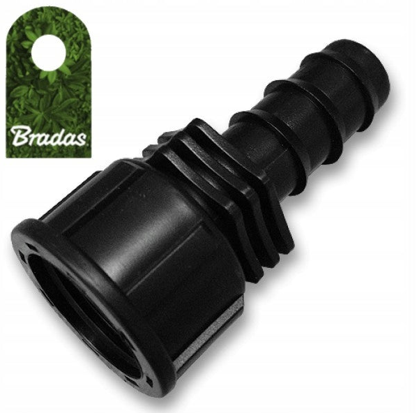 Łącznik z gwintem do Linii Kroplującej Węża 16mm GW 1/2 Wtyk na wąż