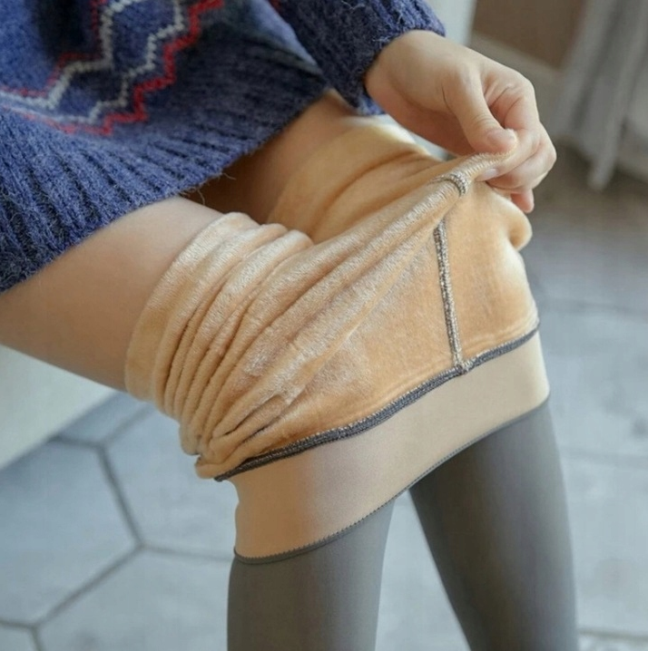 Legginsy termo damskie ocieplane