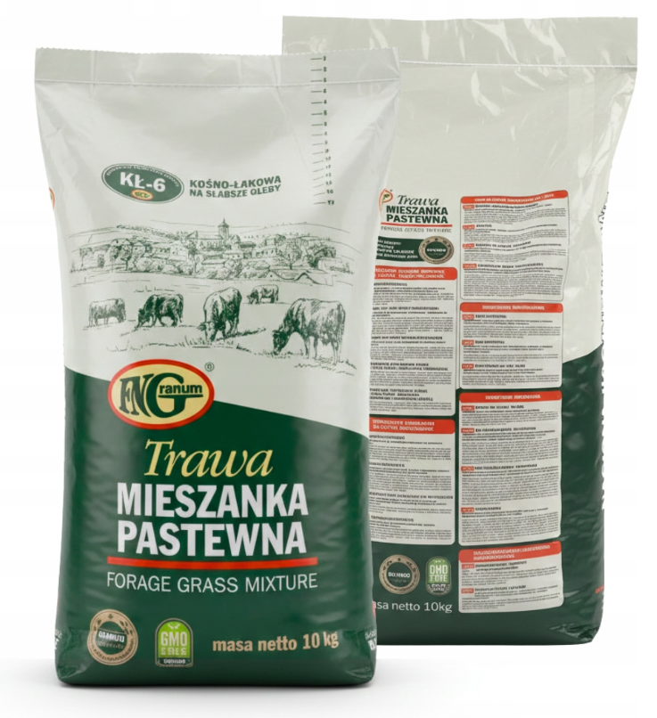 Mieszanka pastewna kośno-łąkowa na słabsze gleby.
