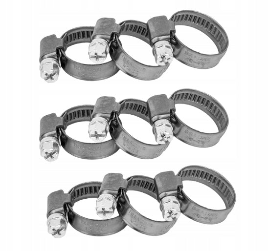 Metalowa opaska zaciskowa na wąż 80–100 mm