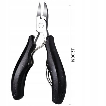 Profesjonalny zestaw do manicure i pedicure 10 elementów w etui