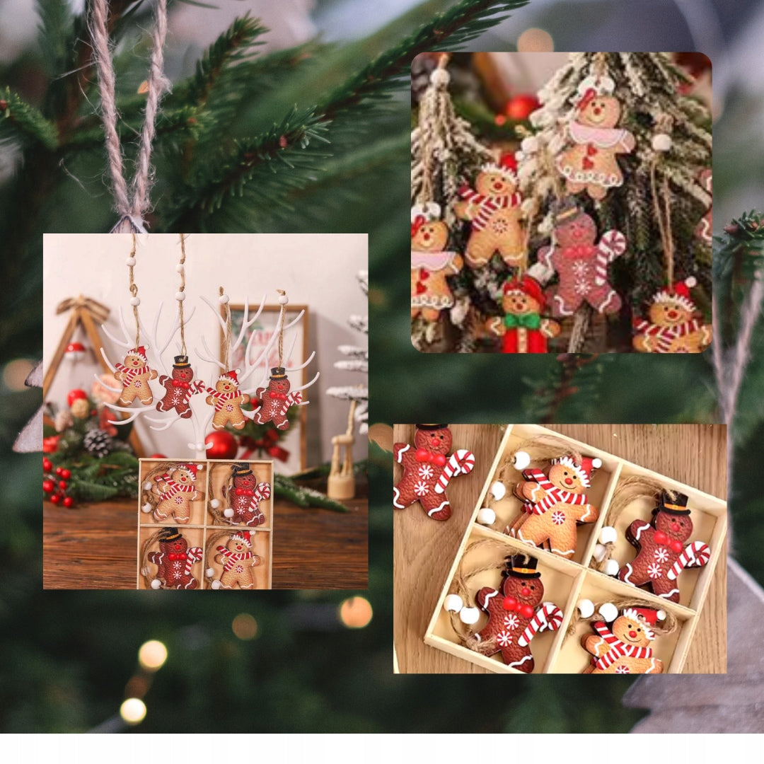 Ozdoby choinkowe z motywem pierniczków