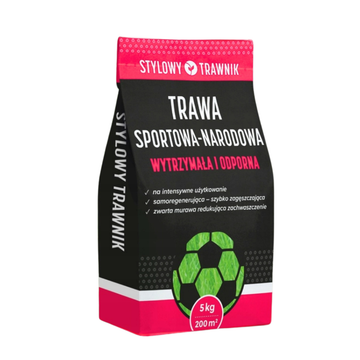 Trawa sportowa boiskowa wytrzymała do intensywnego użytkowania