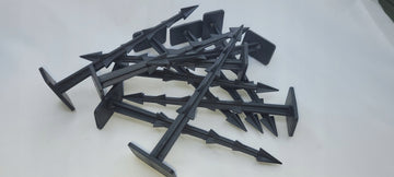 Kotwy szpilki kołki do agrowłókniny 15cm 10 sztuk
