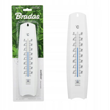 TERMOMETR ZEWNĘTRZNY OKIENNY BEZPRZEWODOWY BIAŁY