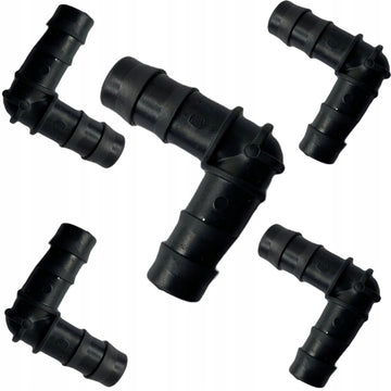 KOLANO KOLANKO DO LINII WTYK NA WĄŻ 16mm 10 sztuk