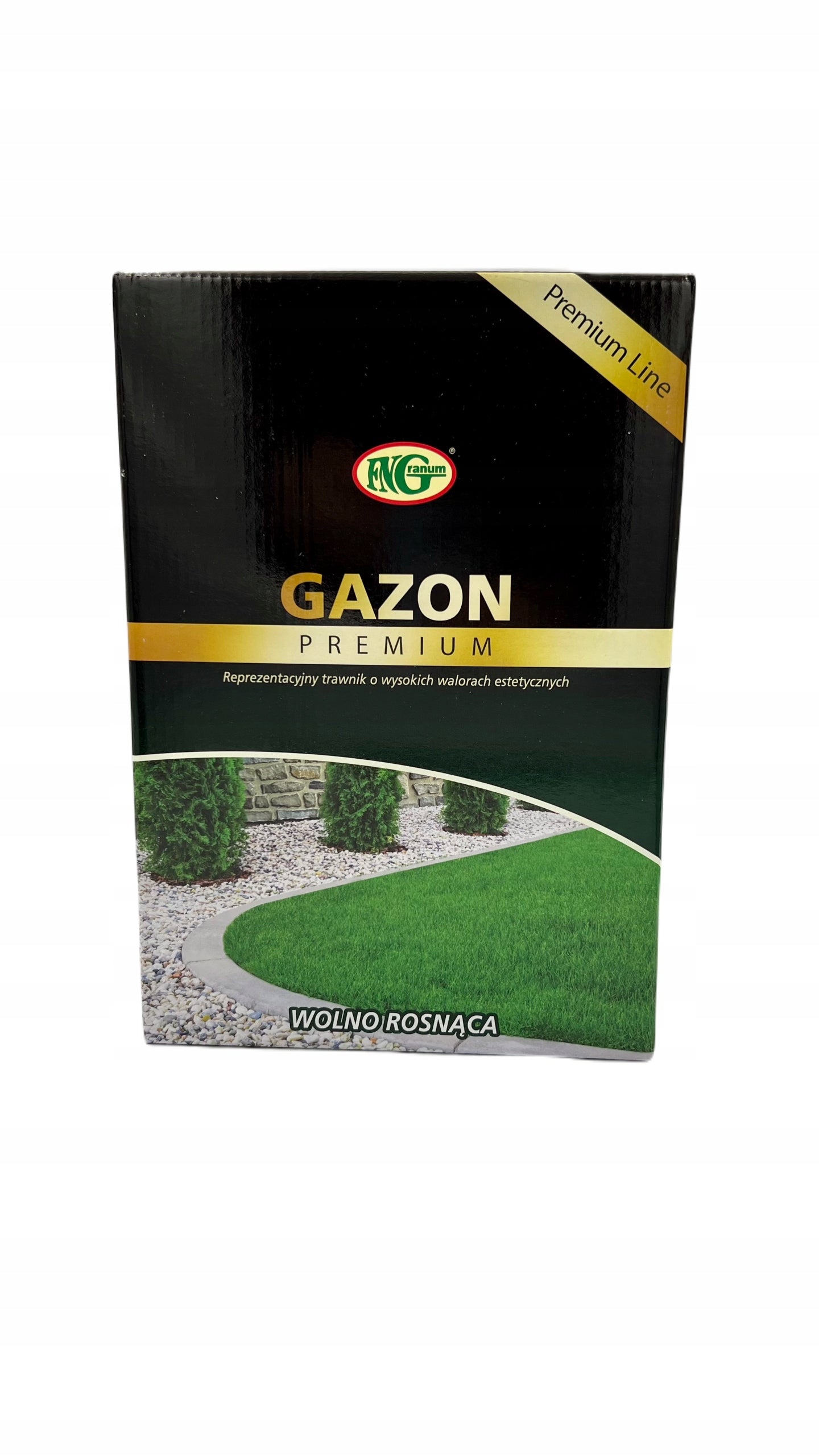 TRAWA NASIONA Wolno Rosnąca Gazonowa Premium 1kg OZDOBNA Mieszanka traw front