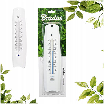 TERMOMETR ZEWNĘTRZNY OKIENNY BEZPRZEWODOWY BIAŁY