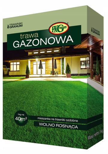 Trawa gazonowa nasiona Gazon 1kg