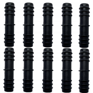 Łącznik dwuzłączka 16 mm do linii kroplującej i rur PE