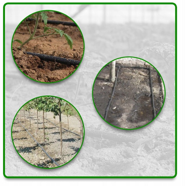 Linia kroplująca 100 m jako kompletny system ogrodowy