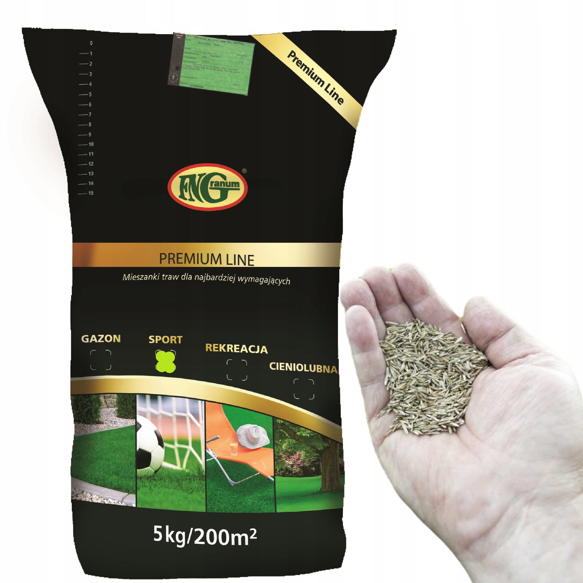 Premium Line Granum Mieszaka traw Sportowa premium 5kg