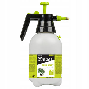Opryskiwacz ciśnieniowy 1,5 l Aqua Spray ogrodowy spryskiwacz z regulowaną dyszą, wygodnym uchwytem i przezroczystym zbiornikiem, idealny do zraszania roślin domowych, balkonu, patio i ogrodu