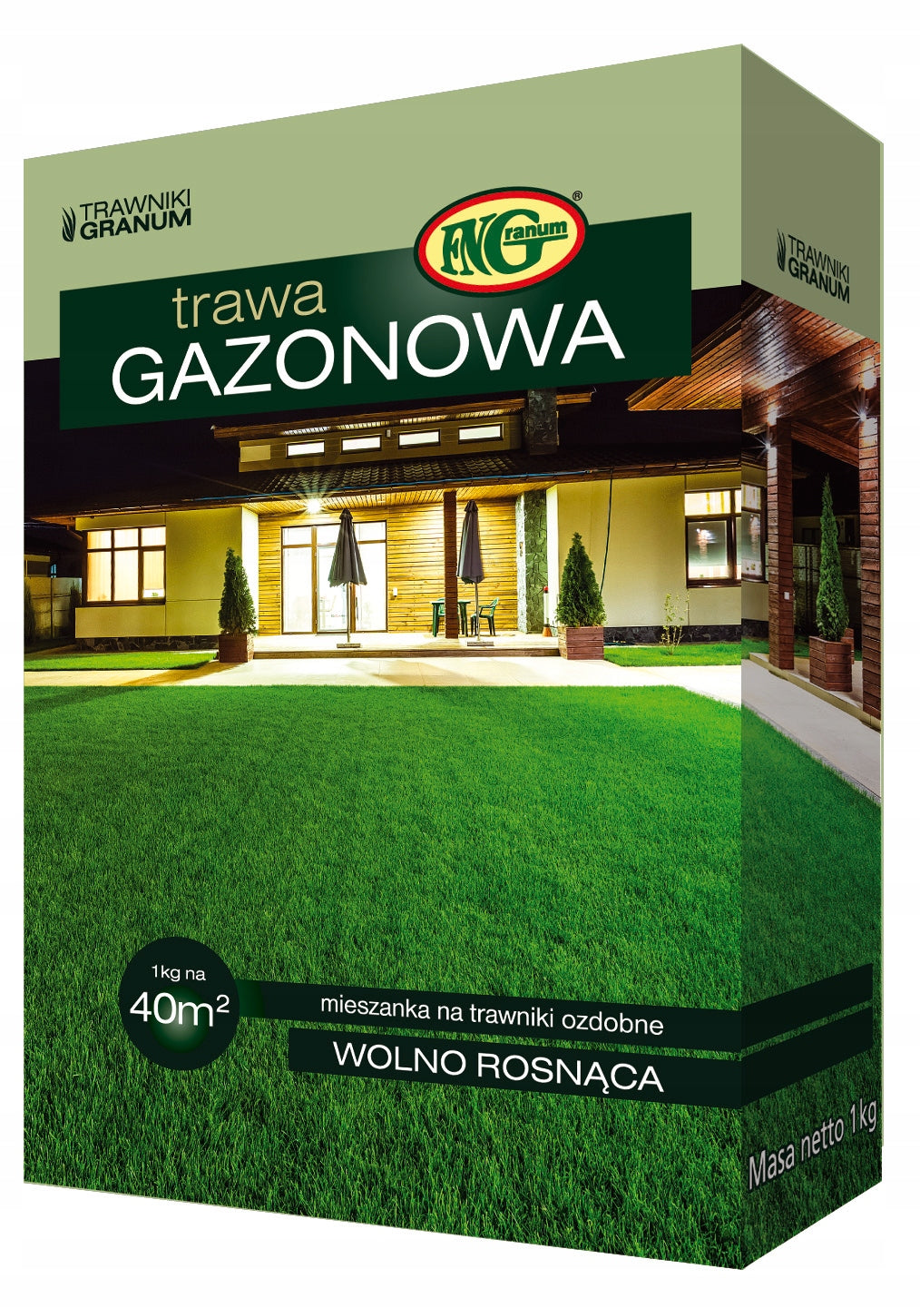 Trawnik gazonowy do reprezentacyjnych terenów zielonych