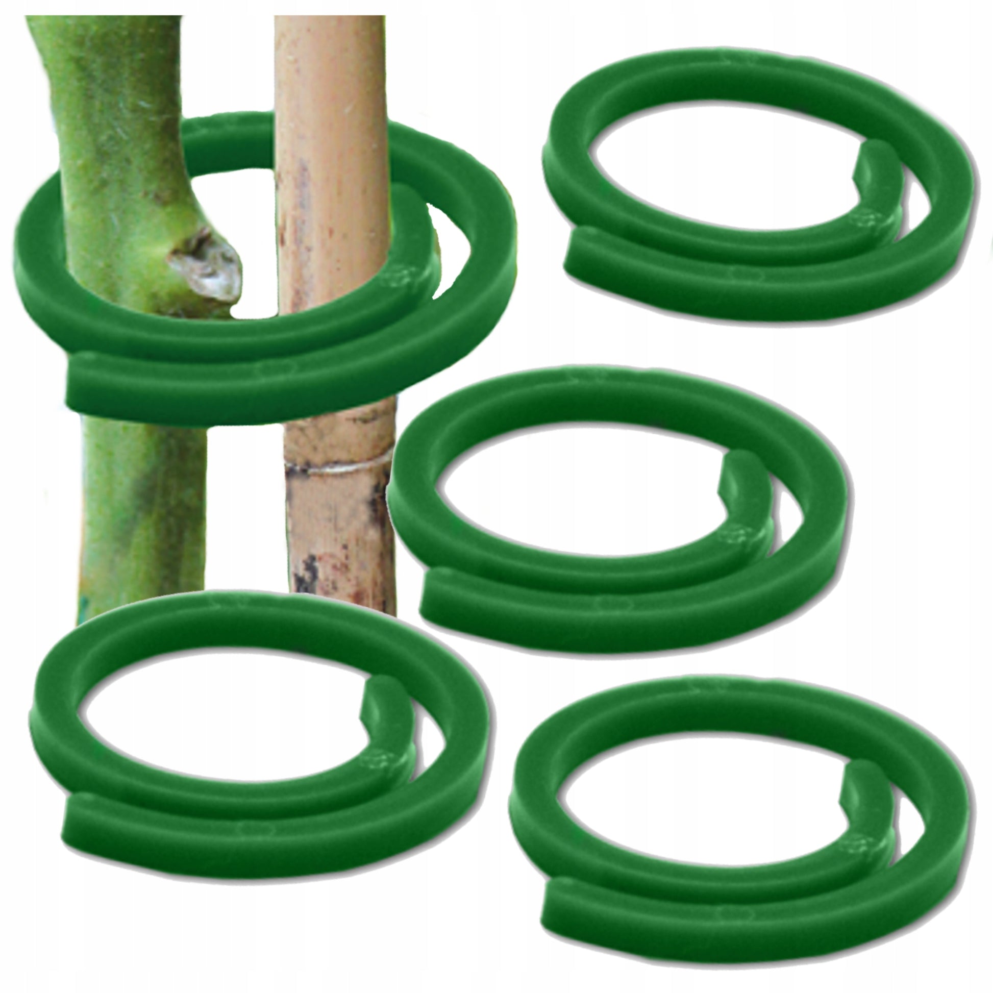 Zapinki do mocowania roślin o średnicy 3 cm zestaw 50 sztuk do ogrodu