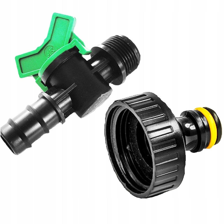 Zaworek odcinający do linii kroplującej 16 mm