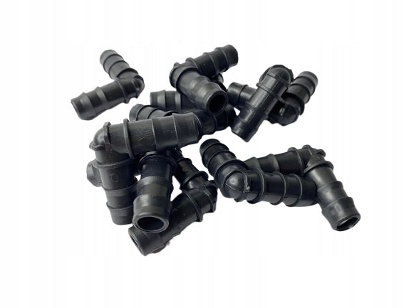 Złączka kątowa 16 mm do linii kroplującej system nawadniania